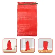 25 Pcs Storage Bag for Vegetable Large Mesh Netted Onion Potato Produce