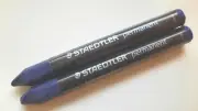 Staedtler Lumocolor Omnigraph 2 x Crayon Quality Drawing Blue construction
