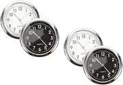 ULTECHNOVO 2sets Car Clock Stick on Clock Car Dash Clock Clocks Car Decoration Pendant Clock for Accessories for Interior Automobile Clock Car Dashboard Clock Car Digital Clock 2pcs*2