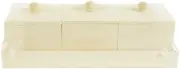 Multicraft Wood Storage Tray Set 3/PkgWS331