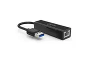 Cruxtec USB 3.0 to RJ45 Gigabit Ethernet LAN Network Adapter Converter Black
