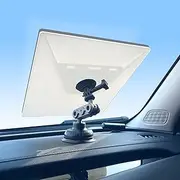 Starlink Mini Car Mount, Easy Adjustable and Installation Portable Starlink Mini Car Dashboard Suction Cup Mounting with Aluminum 1/4-20 Threaded Adapter for Rv/Camper