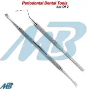 Dental Pocket Depth Measuring Endodontic Probe CPITN Tartar Calculus Remover Set