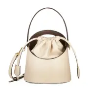Etro Drawstring Bucket Bag One size Nude