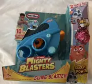 Little Tikes Mighty Blasters Sling Blaster Toy Wrist Launcher 2 Soft Power Pods