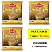 3in1 Instant Coffee Mixed ESPRESSO MOCCONA TRIO GOLD 15.8gx90stick from Thailand