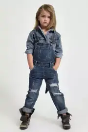 NEW OneTeaspoon Oneteaspoon Kids Hooligans Overalls Oxford
