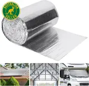 1.2Mx20M Reflective Foil Insulation Rolls, Double Aluminum Thermal Bubble Wrap,