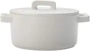 Maxwell & Williams Epicurious Round Casserole 1.3L White Gift Boxed