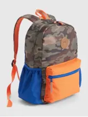 GAP KIDS GIRLS SENIOR BACKPACK SCHOOL CAMO CAMOUFLAGE NEW