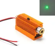 Focus Dot Light 532nm 10mW Green Laser Diode Module with Heatsink Cooling