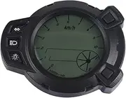 Motorcycle 10000 RMP 7 Color Oil Level LCD Digital Instrumentation Speedometer Tachometer Odometer, for Yamaha, RXM BWS 125 BWS125 Motorcycle Trip Meter