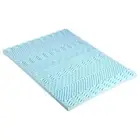 Giselle Bedding Memory Foam Mattress Topper 11-Zone 8cm Double