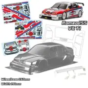 1/10 Onroad Rc Drift Car Clear Body Shell For Traxxas 4tec Kyosho Fazer Sakura
