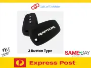 BLACK WHITE Silicone Key Fob Cover case for Next Gen Ranger Raptor 3 button