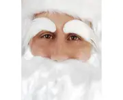 White Santa Eye Brows