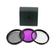 Bower UV-FLD-CPL Filter Kit with Adapter Tube for Panasonic DMC-LX3