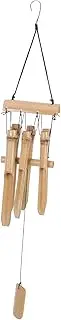 BESPORTBLE Handmade Bamboo Wind Chimes for Patio Large Wooden Wind Chimes with Deep Tone for Garden Porch or Balcony Outdoor Indoor Decor