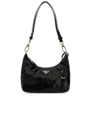 Prada Reedition Shoulder Bag with Gold Hardware