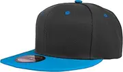 [Gelante] Snapback Hats for Men - Flat Bill Brim Baseball Cap Hat - Plain Blank Adjustable