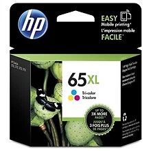 HP #65XL ORIGINAL TRI COLOUR INK CARTRIDGES N9K03AA Suits HP Deskjet 2620 / 262