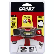 NEW COAST FL13 HEADLAMP 21597 LED 250 LUMENS DUAL COLOR C.O.B. 13 hrs on Low