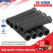 High Heat Shield Engine Spark Plug Wire Boots Protector Sleeve Cover Black 8PCS (for: Honda)