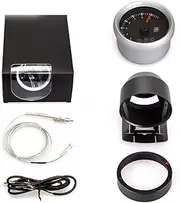 STGTZPLPDU White Light Digital 60mm Turbo Boost Gauge Water Temperature Oil Temp Oil Press Gauges ext Temp Auto Gauge Meter Sensor npt 1/8 Boost Meter(Exhaust Temp Gauge)