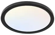 12 Inch Selectable CCT LED Round Flat Panel Light, 24W 12 inch Black
