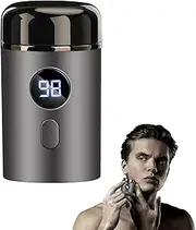 Mini Electric Shaver, Portable Electric Mini Shaver, Mini Shave Portable Electric Shaver, Electric Shaver Men, USB Rechargeable Shaver, Washable Wet and Dry Shaver