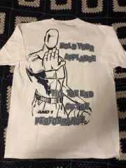 Vintage AND1 Trash Talk Shirt Made In USA 90s Size XL White New With Tags