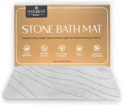 Home - Stone Bath Mat | Absorbing Water Instantly | Made of Natural Diatomaceous