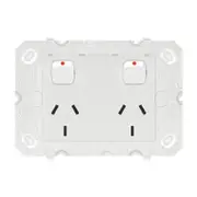 HPM ARTEOR Double Powerpoint - Grid Only - White