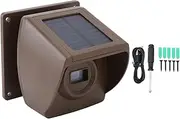 Driveway Alarm, 800M Long Range IP55 Weatherproof Solar Driveway Alarm Outdoor Motion Sensor Detector