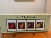 Certified International FRUIT GALLERY Jay Mercado 4 Section RELISH SERVING TRAY