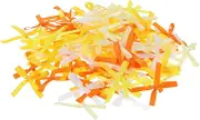Extensive Pack of 100pcs Mini Bowknots Satin Fabric Bows for DIY Crafts Home Decor Wedding Birthday Hair Accessories