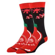 Oooh Yeah Men's Crew Funny Novelty Socks Awesome Sauce