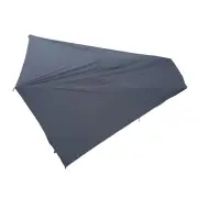 NNEOBA Bat Shape Car Side Awning Waterproof Rear Shelter Tent (Black)