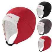 Women's Men Winter Hat Ski Fleece Cap Windproof Warm Wool Fleece Hat Thermal Cap