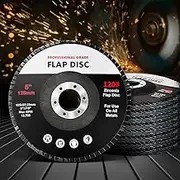 Flap Discs 125mm 5" Zirconia Sanding Wheel 120# Sander Grinding x10