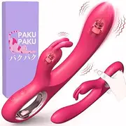 Thrusting Rabbit Vibrator Sex Toys for Women, G-Spot Dildo Clitoral Anal Nipple Sexual Stimulation Toy with 10 Vibrating Modes, Realistic Vibrator Couples Woman Pleasure Adult Sex Toys