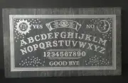 Heavy Slate Ouija Board Trivet Cheese Snack Tray Halloween Decor Made in India
