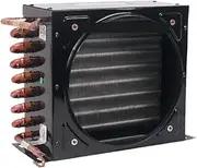 2/8HP Condenser Display Cabinet Cold Storage Freezer Refrigerator Condenser Radiator Ice Machine Evaporator FNF-0.8/1.7(Condenser)