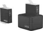 GoPro Dual Charger + Enduro Bat (H12/11/10/9)