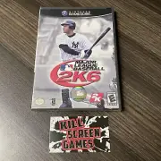 Major League Baseball 2K6 Nintendo GameCube Brand New + Factory Sealed