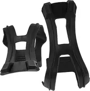 1Pair Toe Cage Replacement Clips Durable Cycling Foot Clips for Exercise Bikes Easy to Install Use for Cycling Enthusiasts