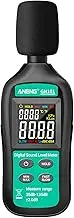 Daseeme Digital Noise Meter 35-135dB High-Precision Decibel Meter with LCD Display, Condenser Mic for Professional & Home Use, Sound Level Tester