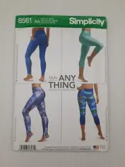 Simplicity Sewing Pattern 8561 Womens Leggings Sewing Pattern Size XS-XL