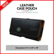 Durable Genuine Leather Pouch Phone Case for Android Phone OnePlus Nord N20 5G