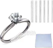 Ring Size Adjuster for Loose Rings, Eiito Sizers transparently